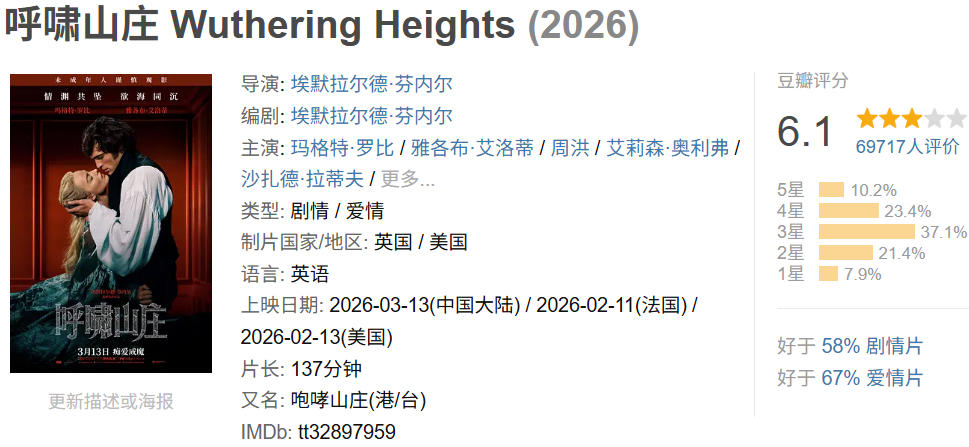 呼啸山庄（2026）